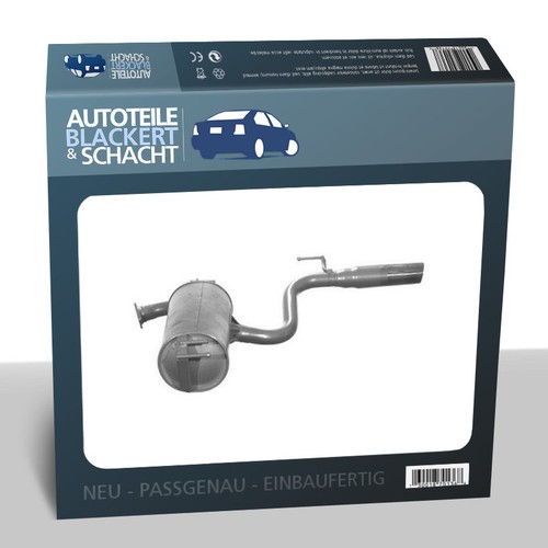 Auspuff endtopf für toyota - auspuff,