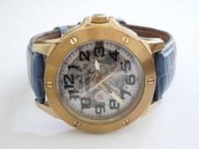 Uhr Graf von Monte Wehro Automatic Water Resistant Herrenuhr Skelett Edelstahl