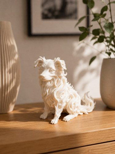 Tierfigur hund oder - /, /