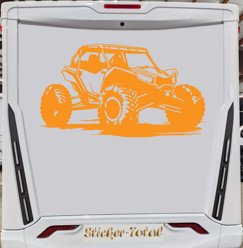 Strand buggy als - als, aufkleber