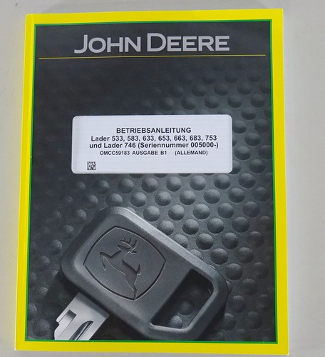 Betriebsanleitung john deere - john,