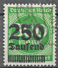 Deutsches Reich FREIMARKE 293
