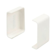 Abdeckkappen Zargensystem Weiß RAL 9010 Türzarge Abdeckung Set Clips