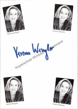 Original Autogramm Verena