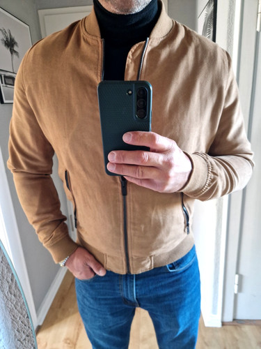 Lederjacke anorak von bershka - von,