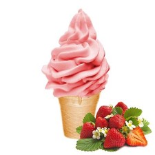 Gino Gelati Erdbeere Softeis
