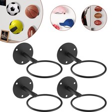 4x Ballhalterung Wand,Ballständer,Wand Dekor,Ballhalter,Robust Ball Halterung