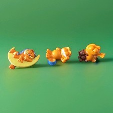 Bullyland Garfield Teil Bemalt 3 X Selten 