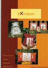 Kreuzstichmotive - Extrablatt - Ostern - Halloween - Weihnachten - Rarität