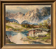 Cortina D’ampezzo ,Heinz Münnich Öl  Leinwand