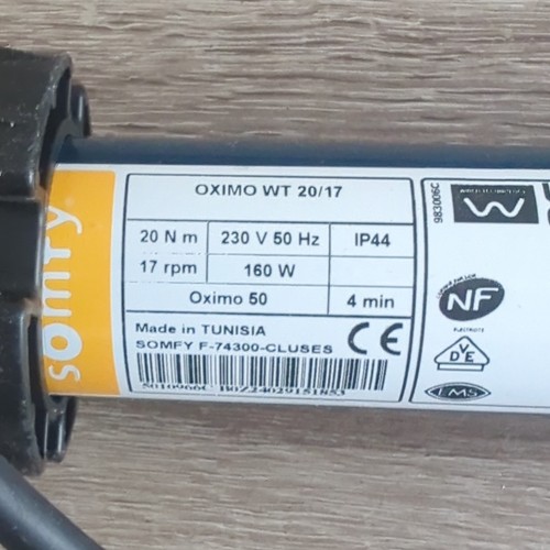 Somfy oximo 20nm - somfy, wt