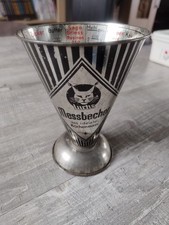 Alter Luchs Messbecher Metall