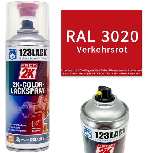 Lackspray ral 3020 farbe - ral,