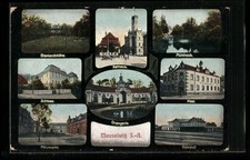 AK Meuselwitz /S.-A., Bahnhof