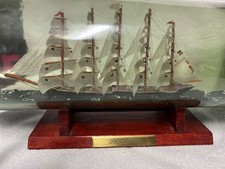 Flaschenschiff „Preussen“ I knapp 51cm breit + 16cm hoch I top