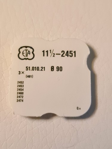 Aufzugwelle für eta 2451 - aufzugwelle,