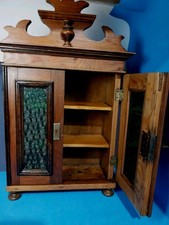 Antiker Wandschrank Apotheker