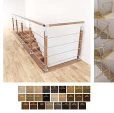 Holz Edelstahl Geländer