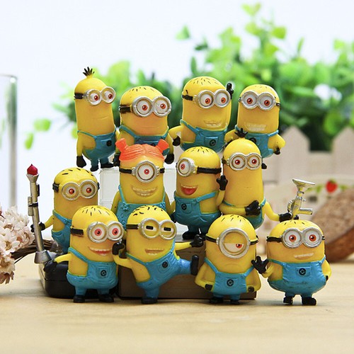 12x mini minions - 12x, despicable