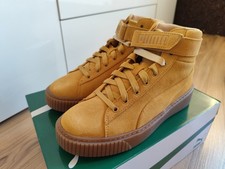 PUMA Suede Platform Mid Vintage Stil Echt-Leder Gr. 38 neu 