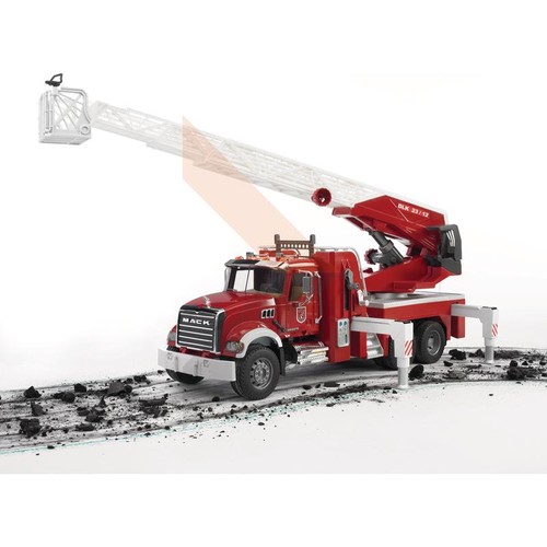 Feuerwehrleiterwagen mit