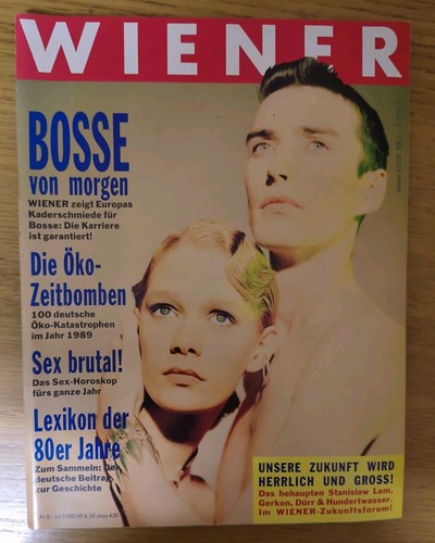 Wiener zeitschrift 1989 - wiener, zeitschrift,