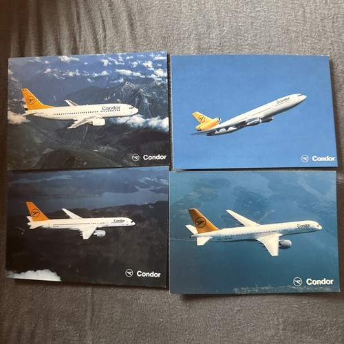 Condor flugzeugpostkarten - ,