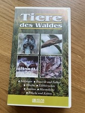 VHS Video Kassette - Tiere des Waldes - Atlas Verlag