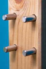 Edelstahlstifte (Bolzen - Regalbodenhalter - Bodenträger) für IKEA IVAR #101324