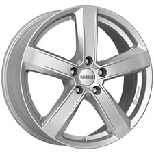 ALUFELGE DEZENT TU SILVER FUR VOLKSWAGEN GOLF V R32 7.5X18 5X112 SILVER PP5