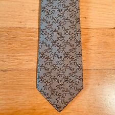 original HERMES KRAWATTE  - Baumwolle - nur sehr wenig benützt