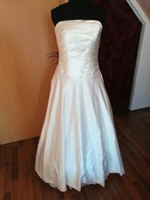 Brautkleid Standesamtkleid Cocktailkleid Abendkleid gr.38 creme 1-B-42