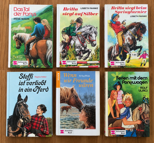 Pferdebücher kinder jugend - 6x,