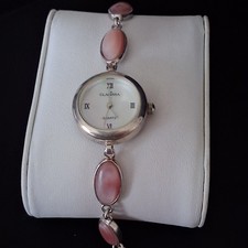 925 Silber Rosenquarz Vintage