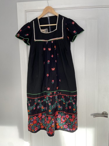 Cornell vintage kleid schwarz - vintage,