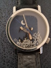 Akteo Armbanduhr,Motivuhr/ Hexe / Uhrwerk 2024 Erneuert