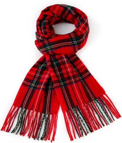 Retro damen tartan schal - retro,