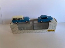 Brekina 018091 Trabant P50 u. Wartburg Camping "Blaue Post" bl./w. 1zu87 mit OVP