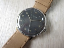 Junghans Max Bill 27/3401.04 Automatikuhr graues Zifferblatt Made in...