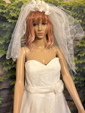 Vintage Hochzeitskleid – Größe M-L  TRUE VINTAGE VintageKleid Vintage Mode