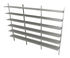 Rückwandsystem Wandregal Regalsystem Kellerregal Verkaufsregal PROFI B: 370 cm