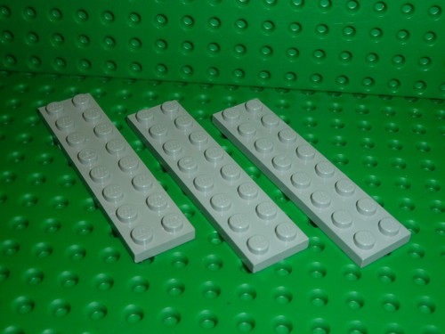 Lego stein platte - 3, 2x8