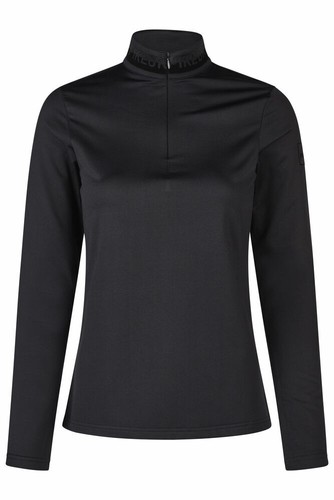 Pikeur zip shirt black - pikeur,
