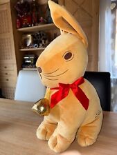?  Lindt Hase  XXL ca. 60 cm Plüsch Goldhase Stofftier Osterhase  NEU