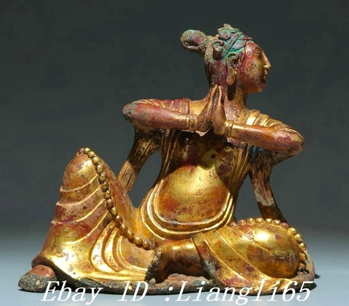 Old chinese bronze ware - 7''old,