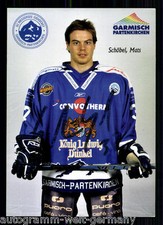 Mats Schöbel SC Riessersee TOP AK 2008-09 Orig. Sign.  +A 20126 + A 73481