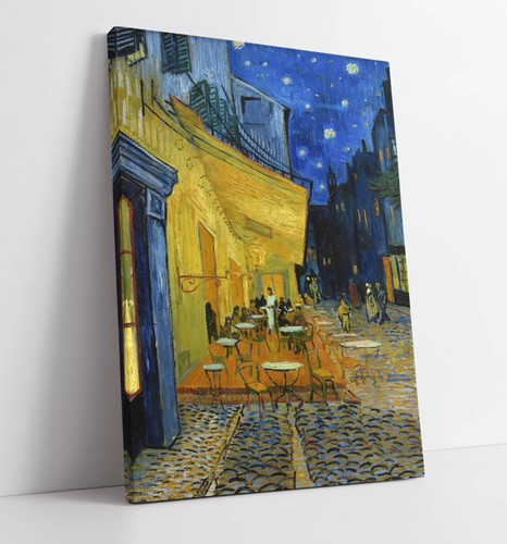 Van gogh cafe terrasse - cafe, bei