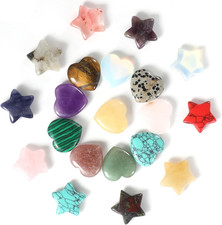 20 Stück Heilsteine Kristalle