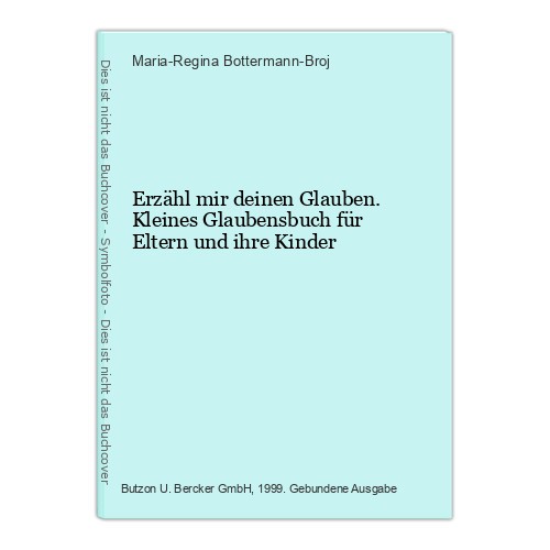 Erzähl mir deinen glauben - erzähl,