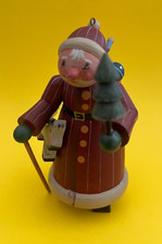 Alte Holz Figur bunt